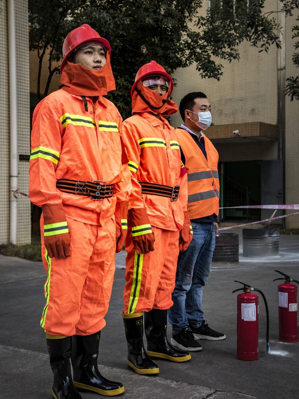 達森部分消防員